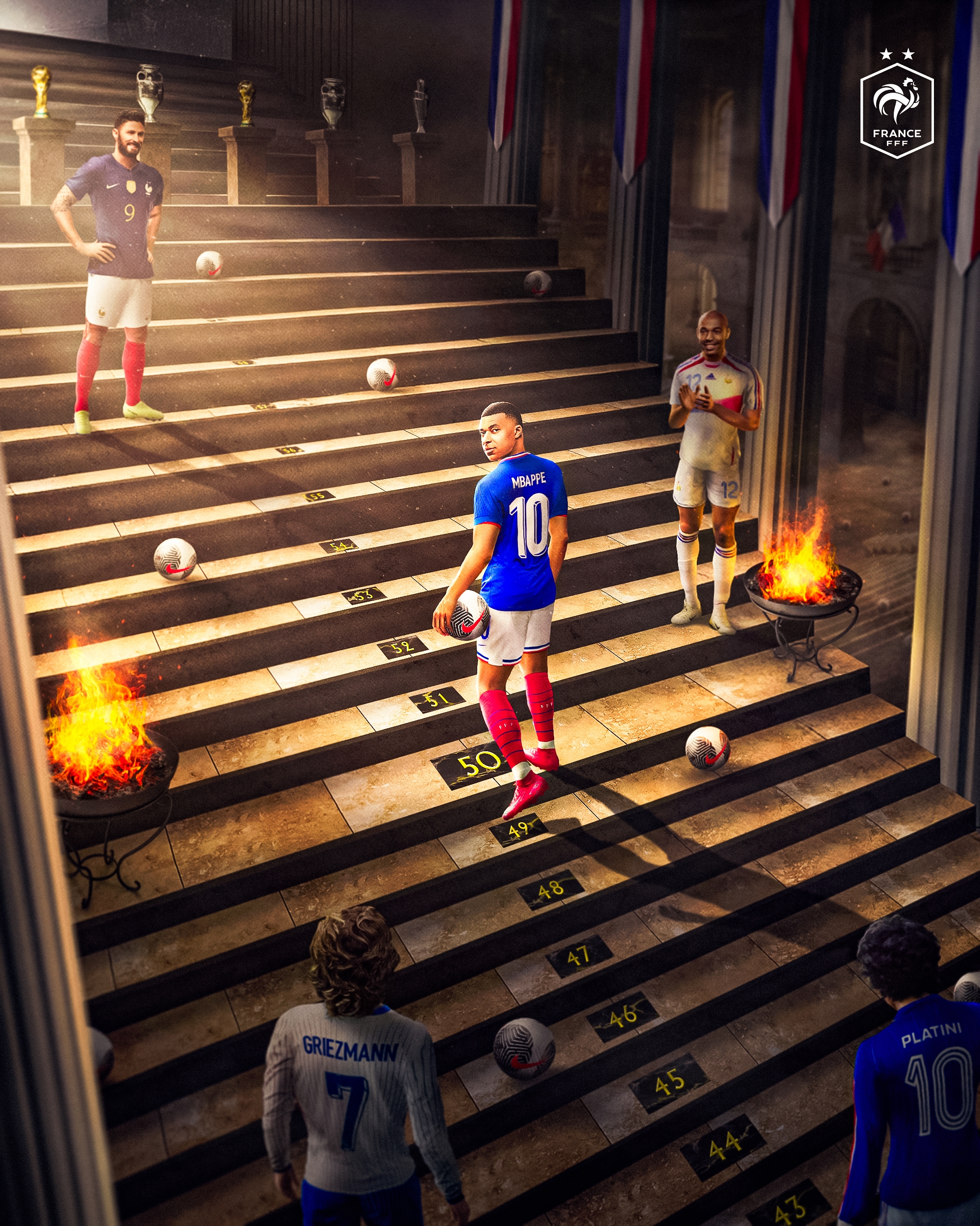 那不勒斯鏖战巴萨，姆巴佩状态火热