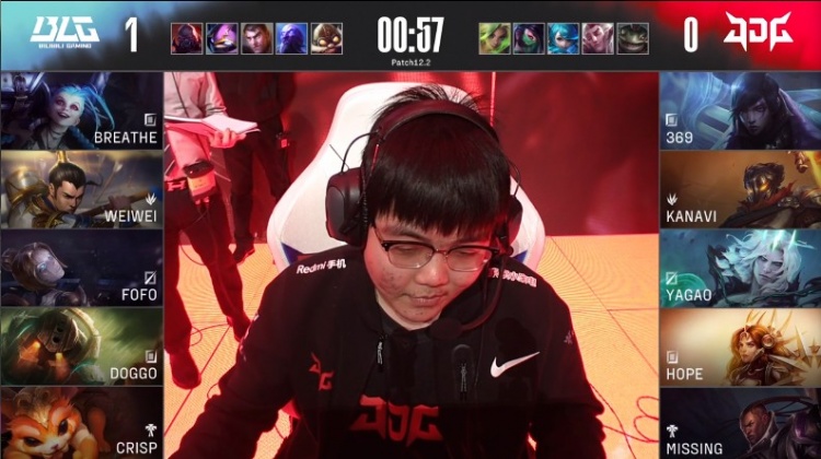 EG翻盘BLG，Kanavi打破历史纪录