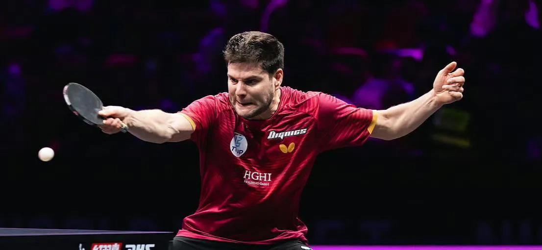 瑞典乒乓球队鏖战德国乒乓球队，奥恰洛夫高光表现