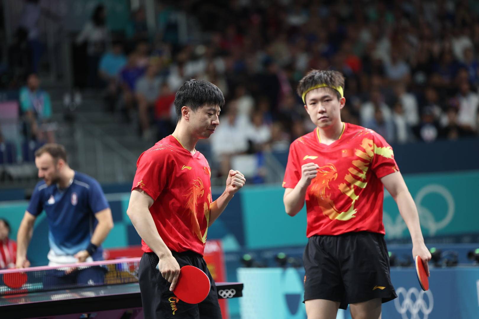 中国队力克法国队，马龙扛起全队